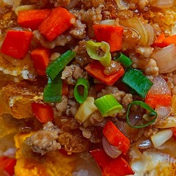 ไข่ดาวทรงเครื่อง (กับข้าว)