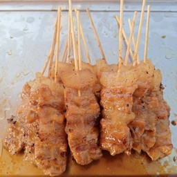 หมูปิ้งโบราณ ชุด10ไม้