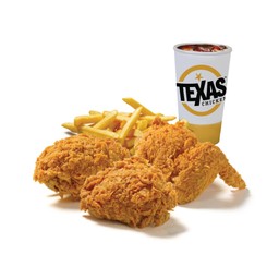 [อร่อยซ่ากับโค้ก] ชุดไก่ทอด 3 ชิ้น