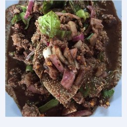 ก้อยคั่วสุก