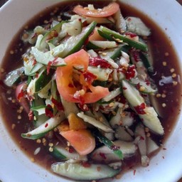 ส้มตำแตงปลาร้า