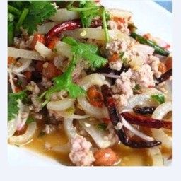 ยำหมูสะดุ้ง
