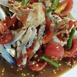 [อร่อยซ่ากับโค้ก] ยำปูม้า(Wow!) +  โค้ก ออริจินัล (กระป๋อง)