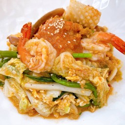 สุกี้แห้งทะเล