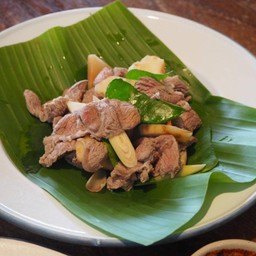 เนื้อน่องลายลวกจิ้ม