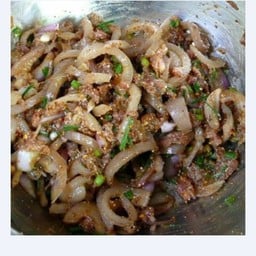 ลาบหนังหมู