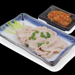 หมูคุโรบูตะลวกจิ้ม