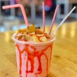 ปังเย็นนมชมพู