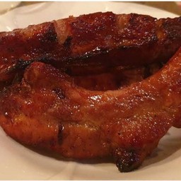 ซี่โครงหมูดำอบ