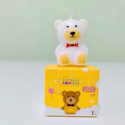 807 เทียนน้องหมีขาว