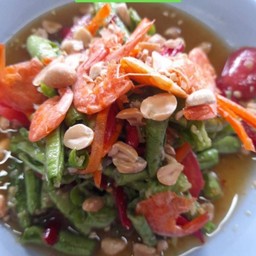 ส้มตำถั่วฟักยาวไทย