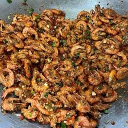 กุ้งคั่วพริกเกลือ