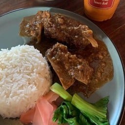 ข้าวซี่โครงหมูอบน้ำผึ้ง