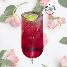 น้ำแดงโซดามะนาว