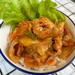 หมูผัดกิมจิ