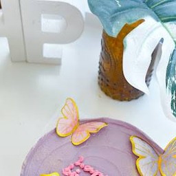 เค้ก 1 ปอนด์(ผีเสื้อ)