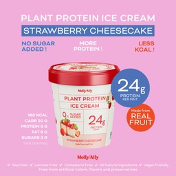(320g) Plant Protein Ice cream - Strawberry Cheesecake