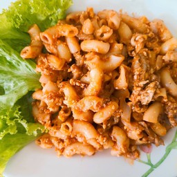 มักกะโรนีหมู-ไก่
