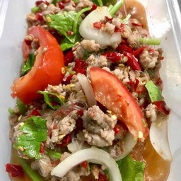 ยำวุ้นเส้นหมูสับ