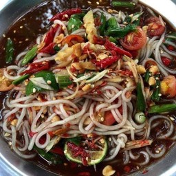 ตำข้าวเปี๊ยกปลาร้า