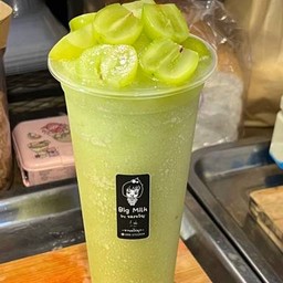 องุ่นไซมัสคัสปั่น(ใช้เนื้อองุ่น300กรัม+ตกแต่งตามรูป)