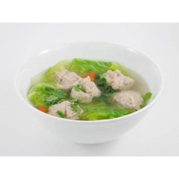 Clear Soup With Egg And Minced Pork