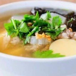 ต้มจืดเต้าหู้หมูสับ