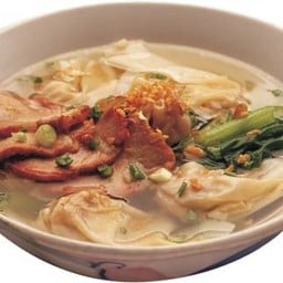 เกี๊ยวกุ้ง หมูกรอบ