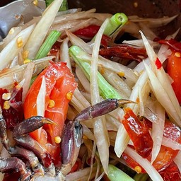 ส้มตำปูปลาร้า