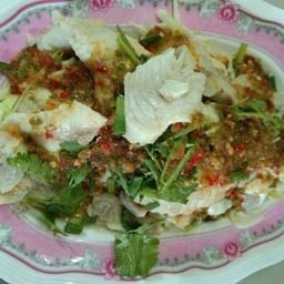 ข้าวปลาลวกจิ้ม