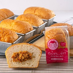 ขนมปังหมูหยองน้ำพริกเผา