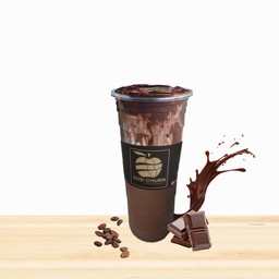 โกโก้เหนียว+ช็อคโกแลตนมสด_เย็น (แก้วยีราฟ 28oz)