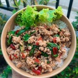 ข้าวกะเพราหมูสับ