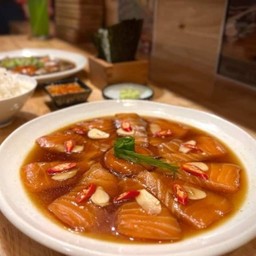 J02-แซลมอนดองซีอิ๊ว