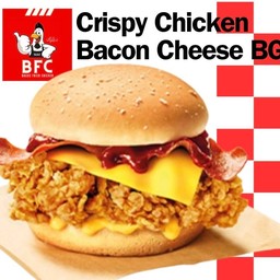 เบอร์เกอร์อกไก่เบคอนชีส