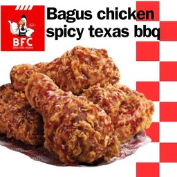 ไก่กรอบ คลุกซอสเท็กซัส สไปซี่