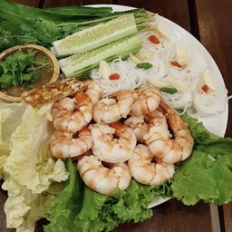 [อร่อยซ่ากับโค้ก] ชุดเมี่ยงกุ้งแซ่บ +  โค้ก ออริจินัล (กระป๋อง)