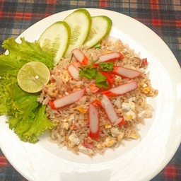 ข้าวผัดปูอัด