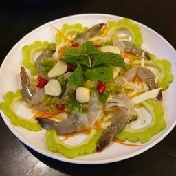 กุ้งแช่น้ำปลา