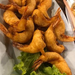 กุ้งชุบแป้งทอด