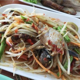 ตำต่อน(นัวร์ใส่ตัวปลาร้า)