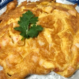 ไข่เจียวกุ้งสับ