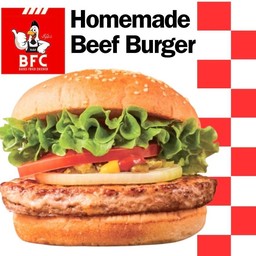 เบอร์เกอร์เนื้อโฮมเมด