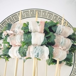 สามชั้นพันสาหร่ายวากาเมะ