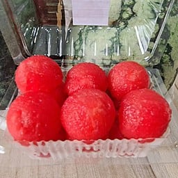 แตงโม บอล แกะเมล็ด (สีเเดง,กล่องเล็ก)