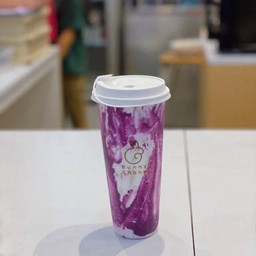 นมสดมันม่วง