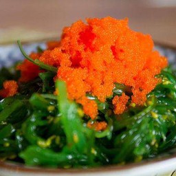 ยำสาหร่ายไข่กุ้ง