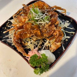 ปูนิ่มกระเทียมทอด