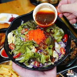 สลัดผักสไตล์ญี่ปุ่น