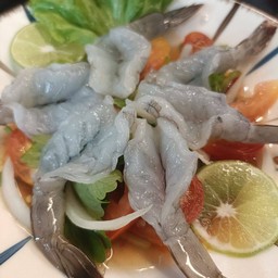 ยำกุ้งสด
